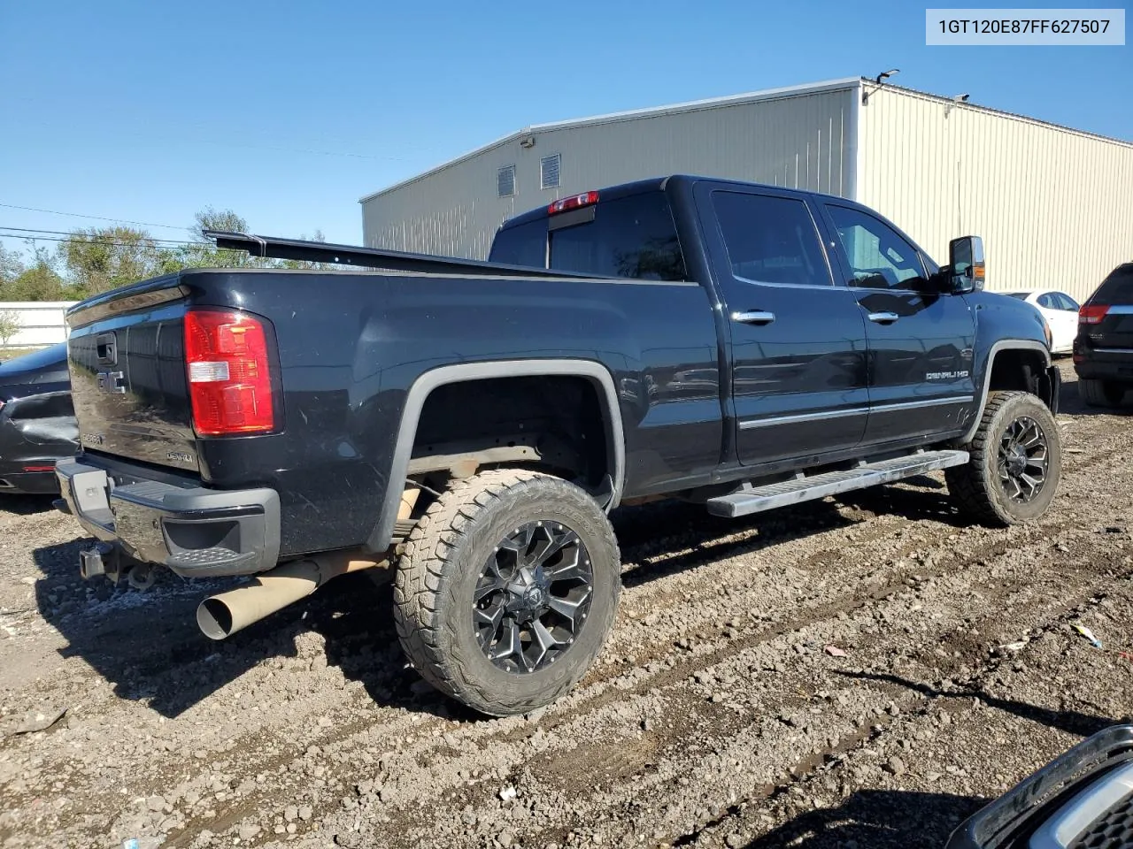 2015 GMC Sierra K2500 Denali VIN: 1GT120E87FF627507 Lot: 80294834