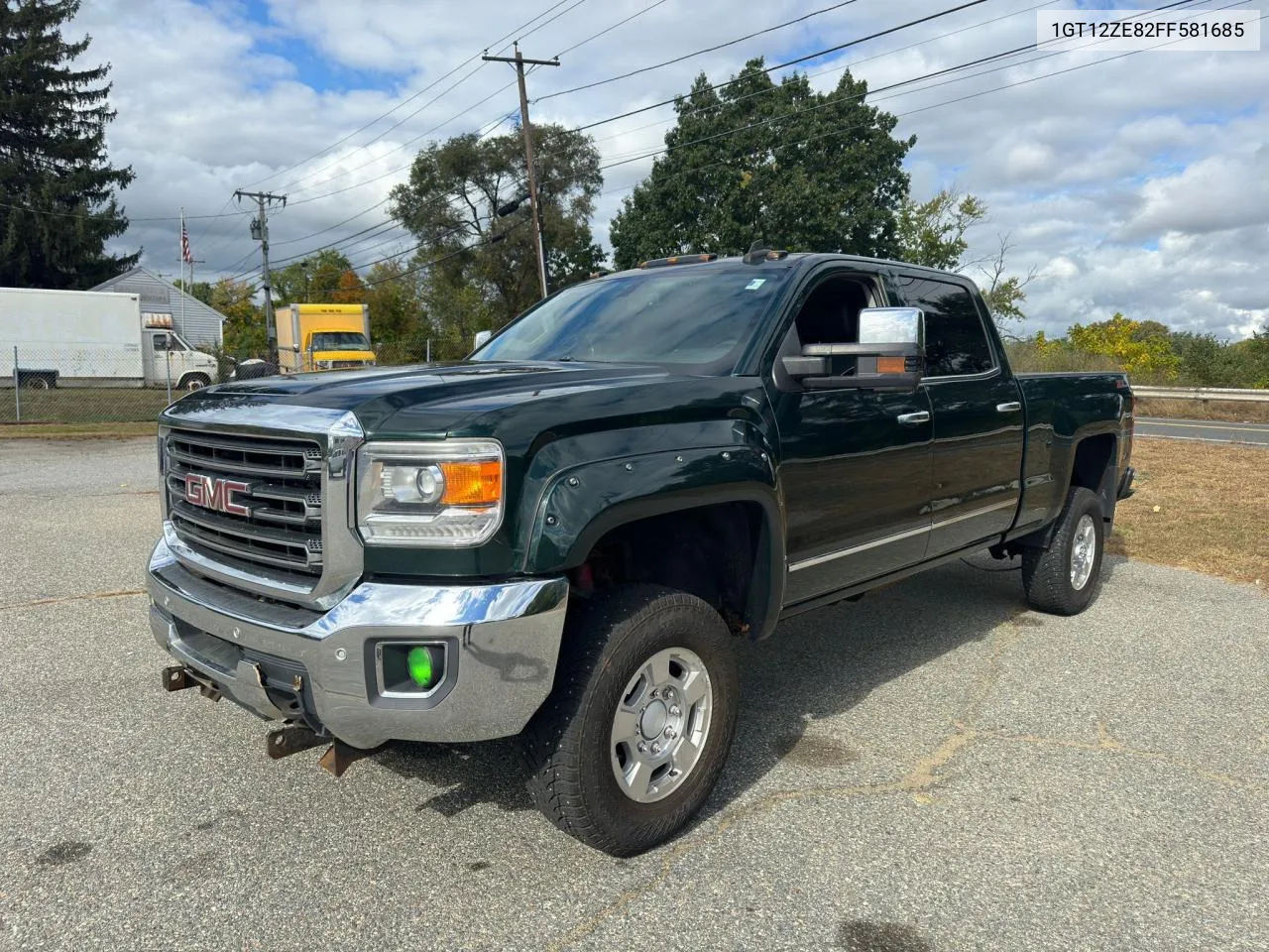 2015 GMC Sierra K2500 Slt VIN: 1GT12ZE82FF581685 Lot: 80415124