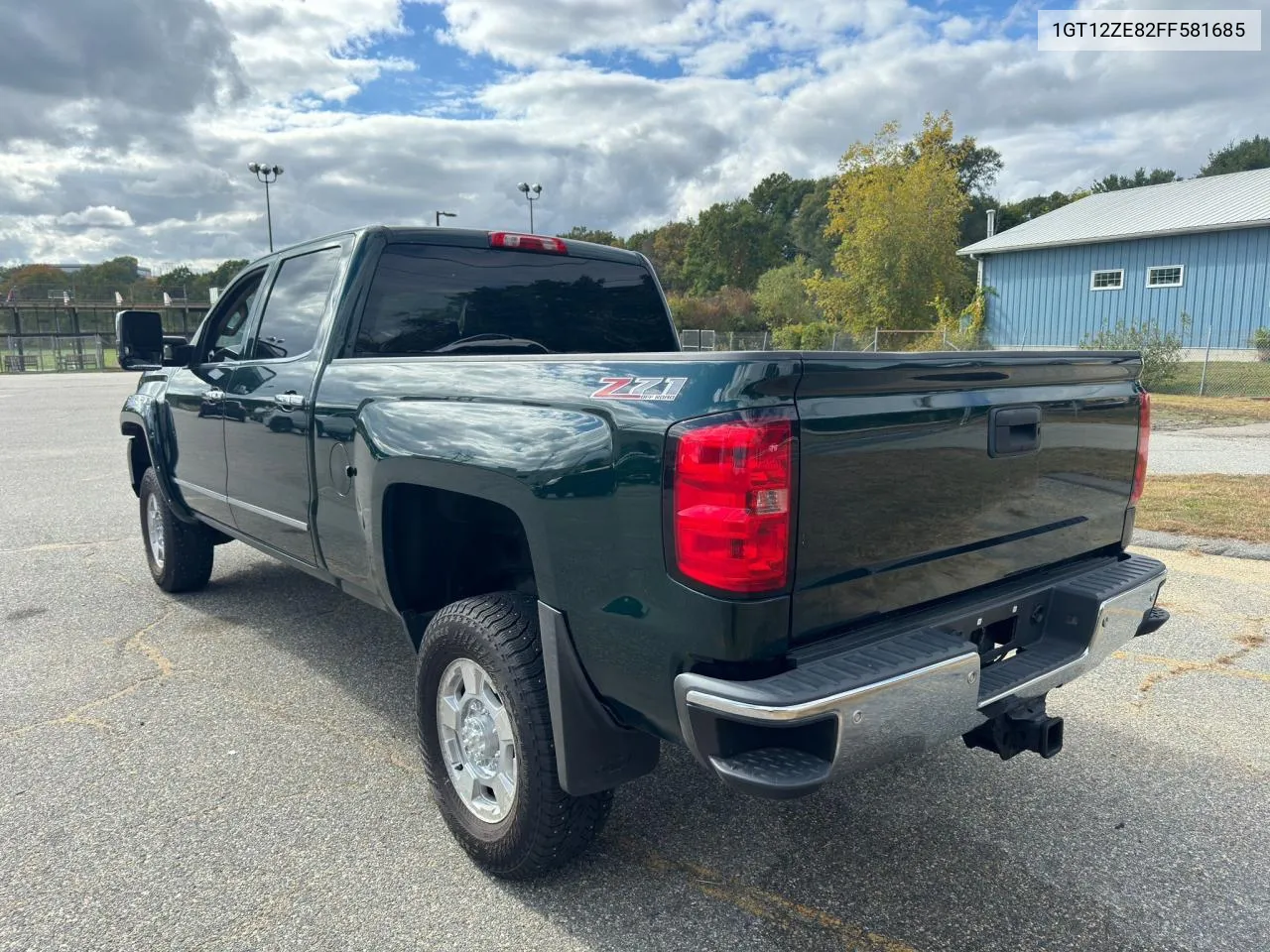 2015 GMC Sierra K2500 Slt VIN: 1GT12ZE82FF581685 Lot: 80415124