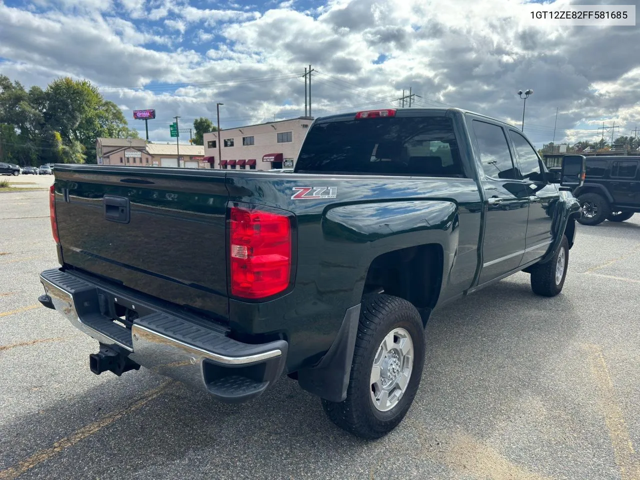 2015 GMC Sierra K2500 Slt VIN: 1GT12ZE82FF581685 Lot: 80415124