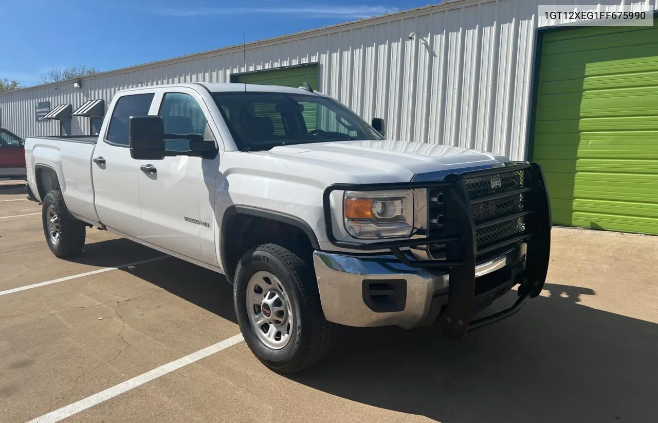 2015 GMC Sierra K2500 Heavy Duty VIN: 1GT12XEG1FF675990 Lot: 80483504