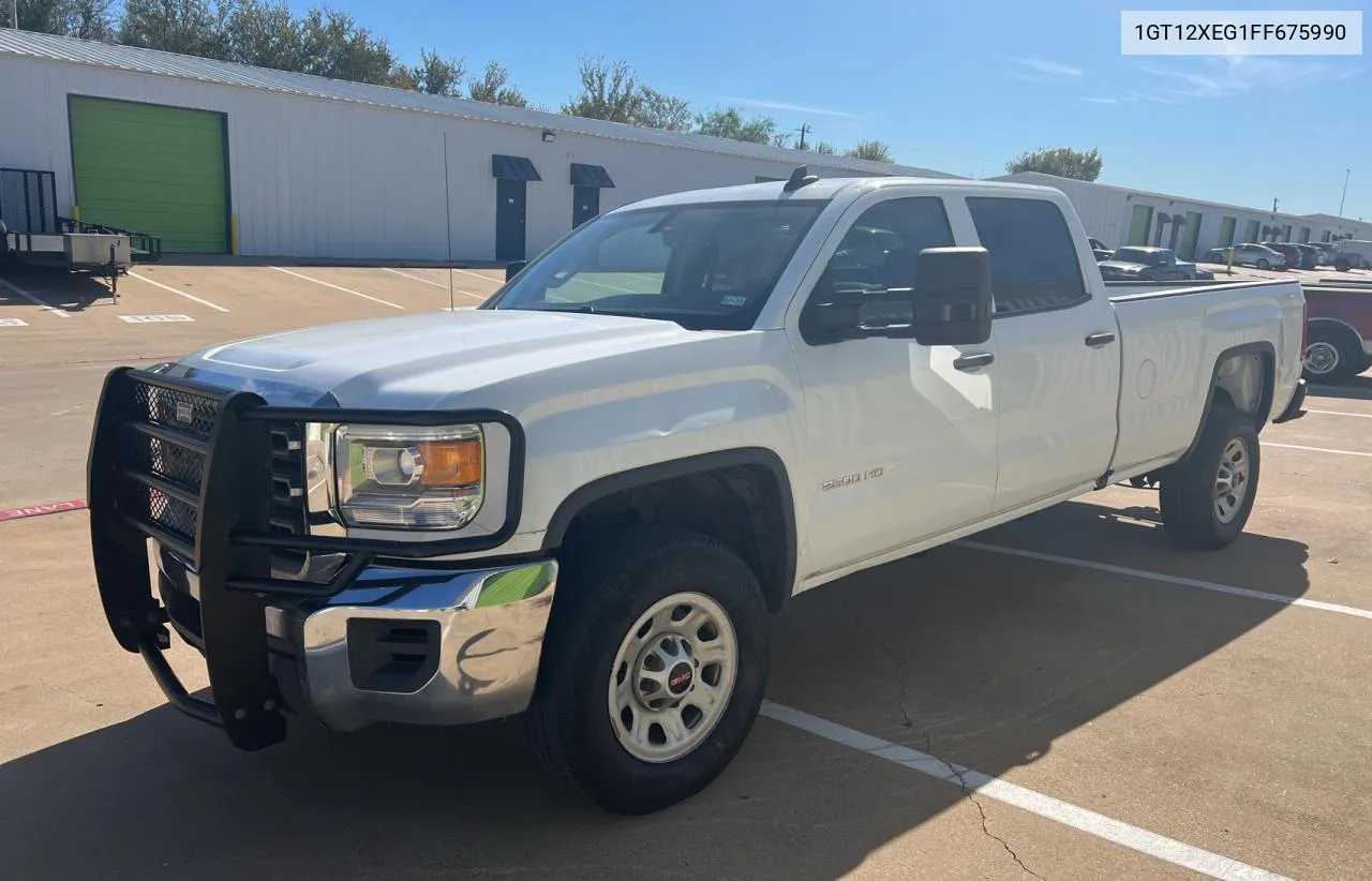 2015 GMC Sierra K2500 Heavy Duty VIN: 1GT12XEG1FF675990 Lot: 80483504