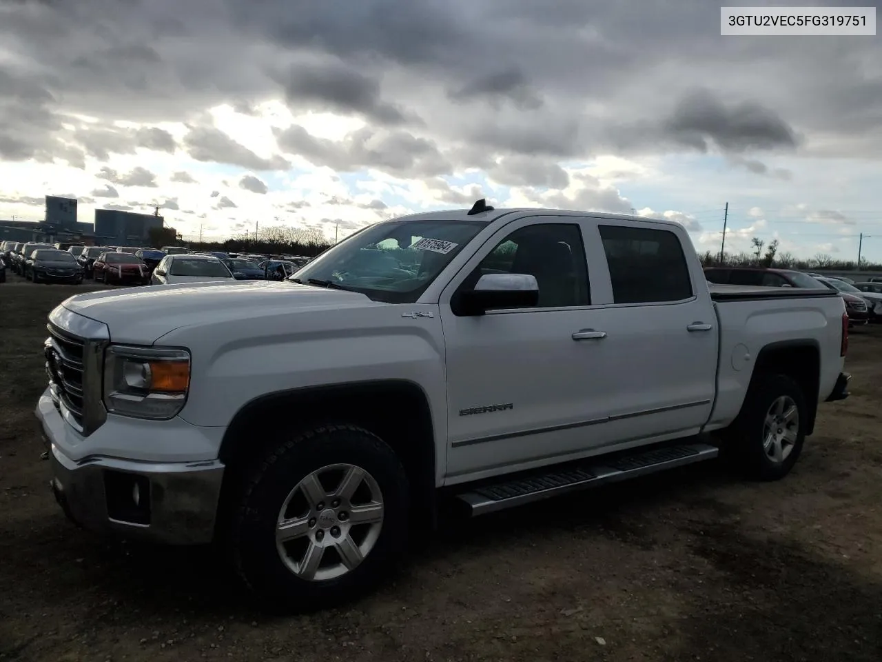 2015 GMC Sierra K1500 Slt VIN: 3GTU2VEC5FG319751 Lot: 81575964