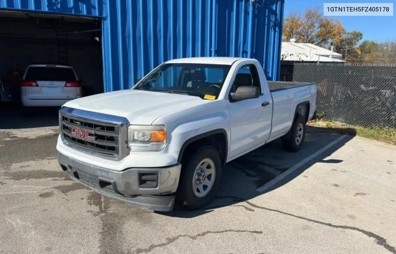 2015 GMC Sierra C1500 VIN: 1GTN1TEH5FZ405178 Lot: 81734684