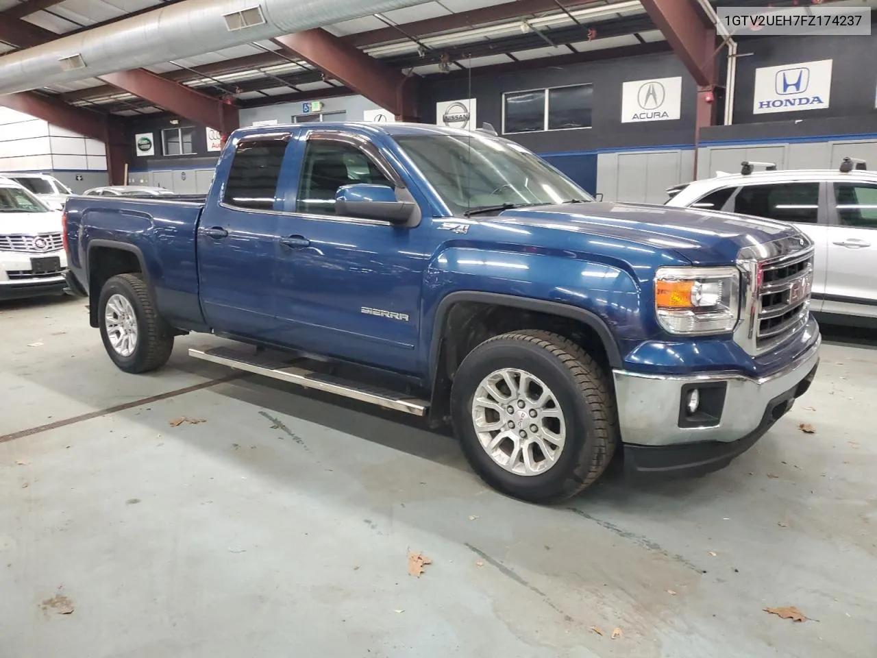 2015 GMC Sierra K1500 Sle VIN: 1GTV2UEH7FZ174237 Lot: 81768394