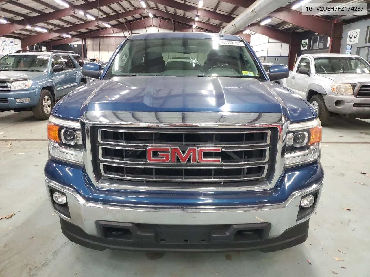 2015 GMC Sierra K1500 Sle VIN: 1GTV2UEH7FZ174237 Lot: 81768394