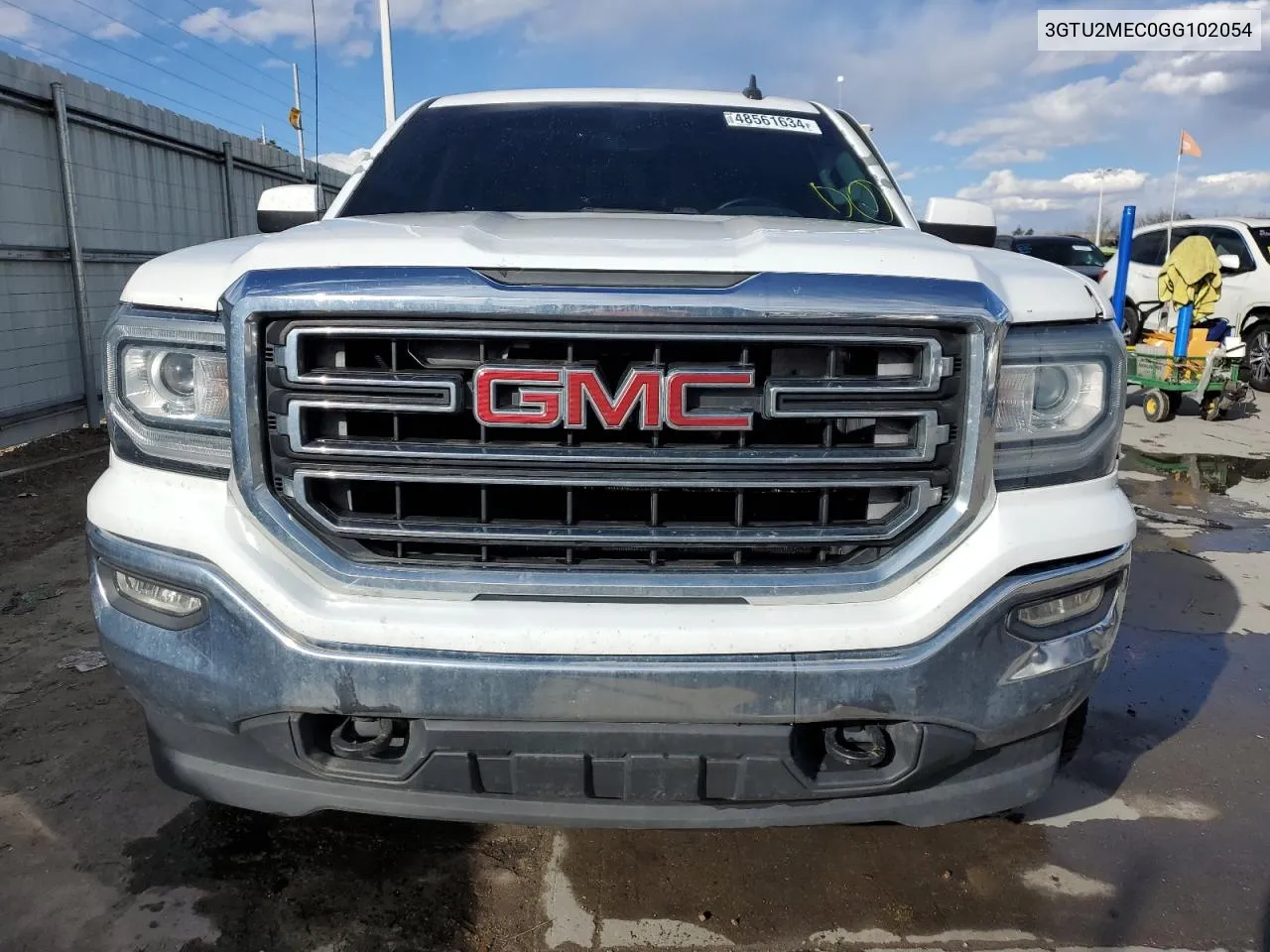 3GTU2MEC0GG102054 2016 GMC Sierra K1500 Sle