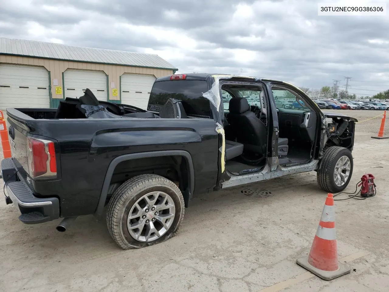 2016 GMC Sierra K1500 Slt VIN: 3GTU2NEC9GG386306 Lot: 51032104