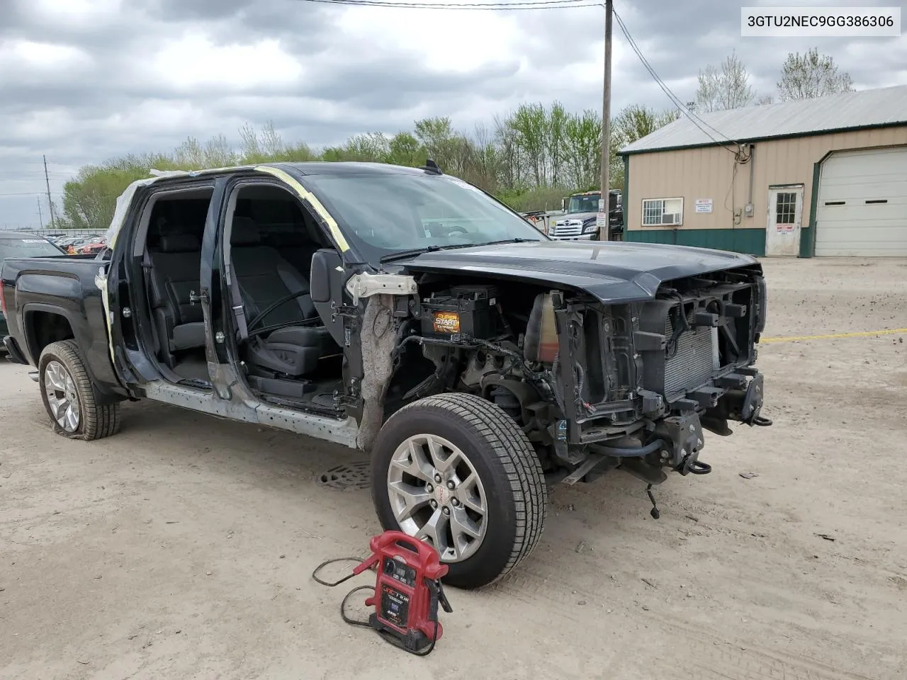 2016 GMC Sierra K1500 Slt VIN: 3GTU2NEC9GG386306 Lot: 51032104