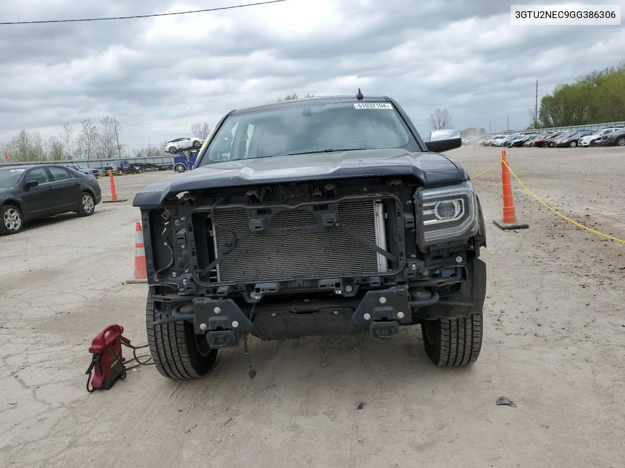 2016 GMC Sierra K1500 Slt VIN: 3GTU2NEC9GG386306 Lot: 51032104