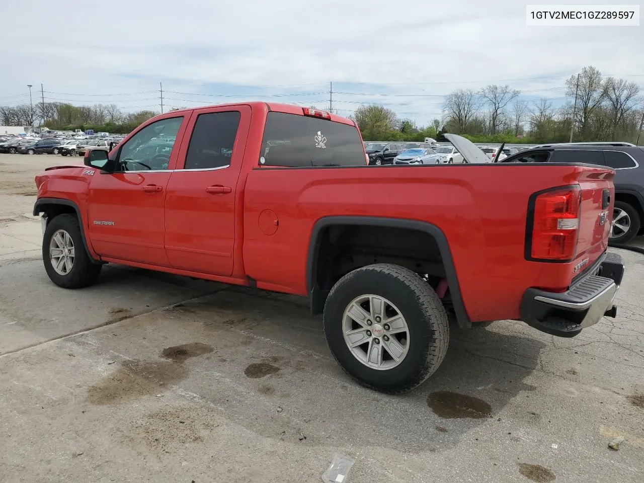 2016 GMC Sierra K1500 Sle VIN: 1GTV2MEC1GZ289597 Lot: 51468274