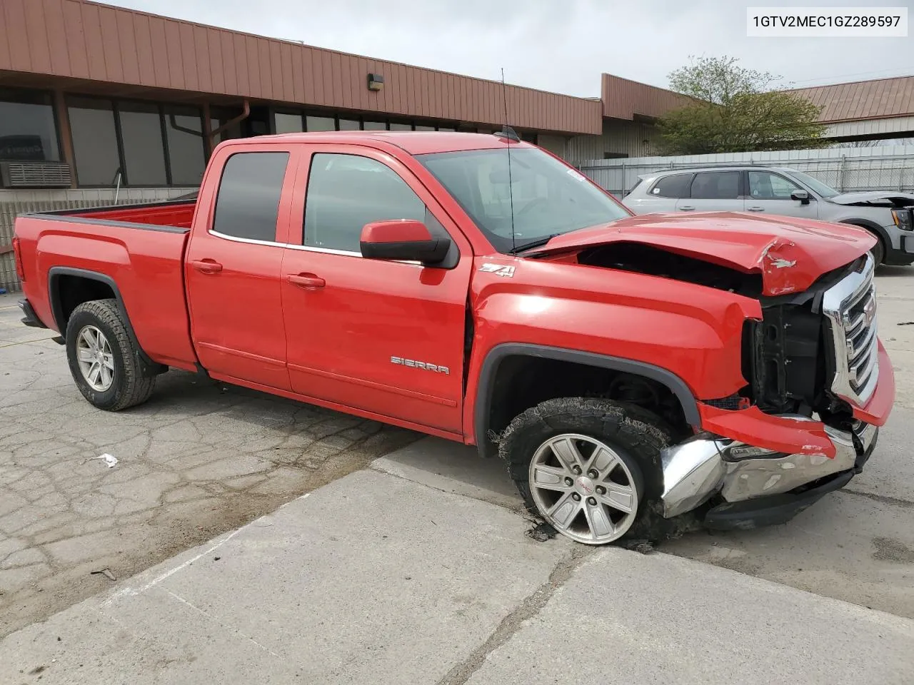 2016 GMC Sierra K1500 Sle VIN: 1GTV2MEC1GZ289597 Lot: 51468274