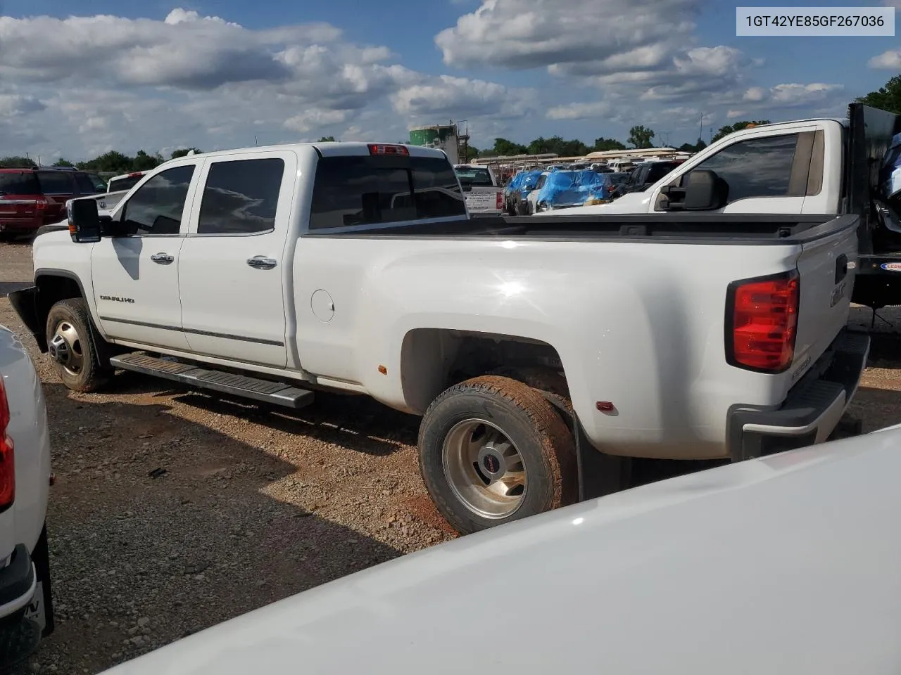 2016 GMC Sierra K3500 Denali VIN: 1GT42YE85GF267036 Lot: 52590734