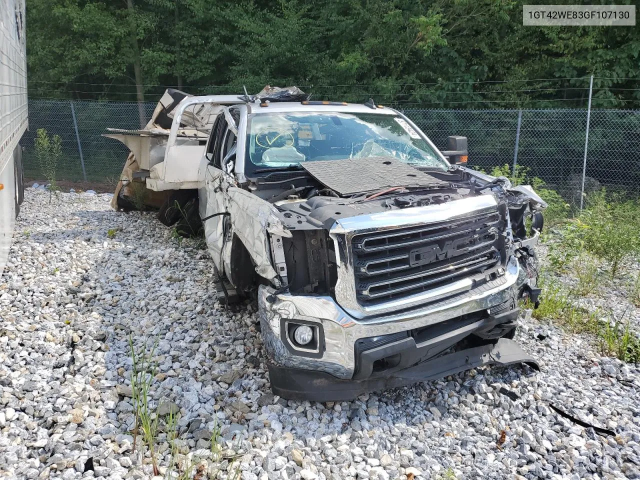 2016 GMC Sierra K3500 Sle VIN: 1GT42WE83GF107130 Lot: 57113424