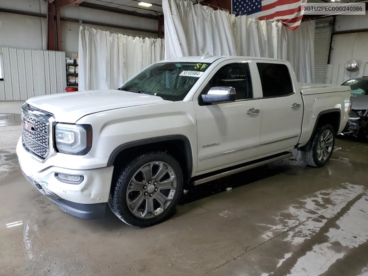 3GTU2PEC0GG240386 2016 GMC Sierra K1500 Denali