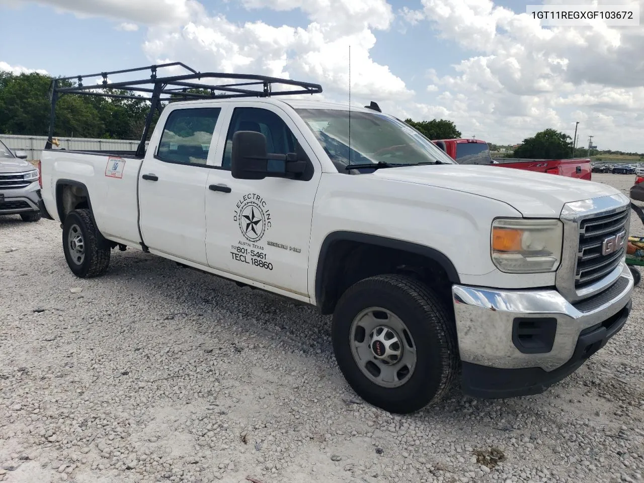 2016 GMC Sierra C2500 Heavy Duty VIN: 1GT11REGXGF103672 Lot: 58138644