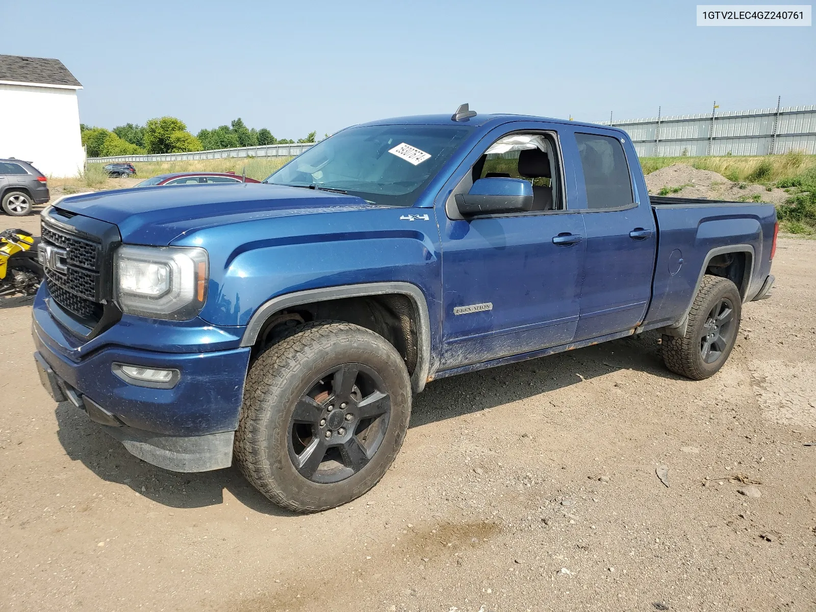 2016 GMC Sierra K1500 VIN: 1GTV2LEC4GZ240761 Lot: 59307674