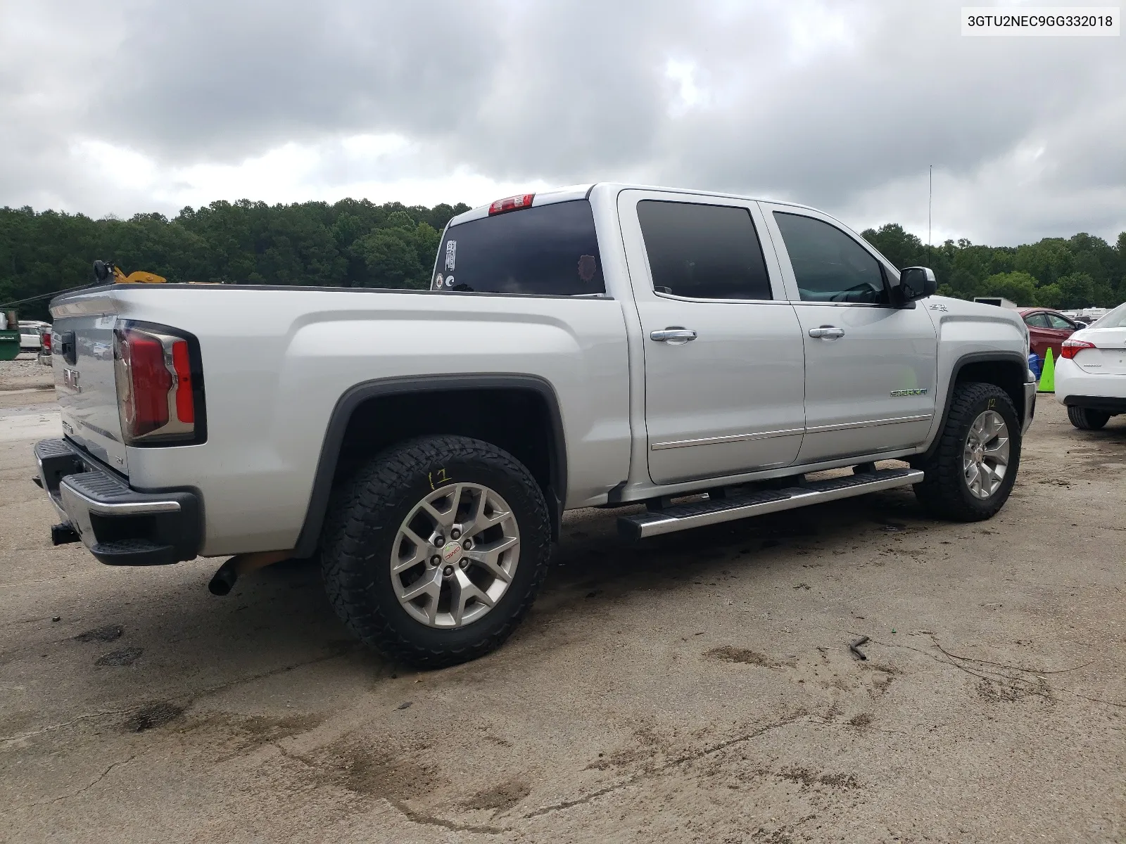 2016 GMC Sierra K1500 Slt VIN: 3GTU2NEC9GG332018 Lot: 60327004