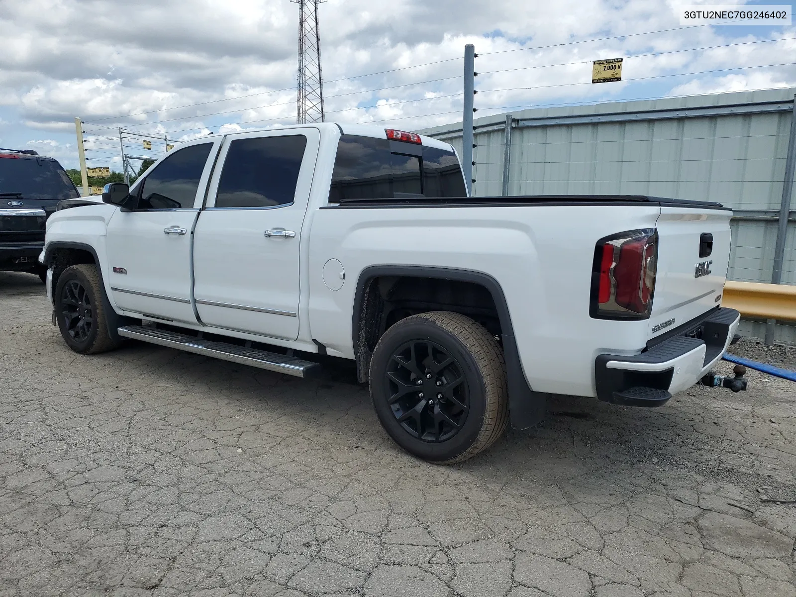 2016 GMC Sierra K1500 Slt VIN: 3GTU2NEC7GG246402 Lot: 62122834