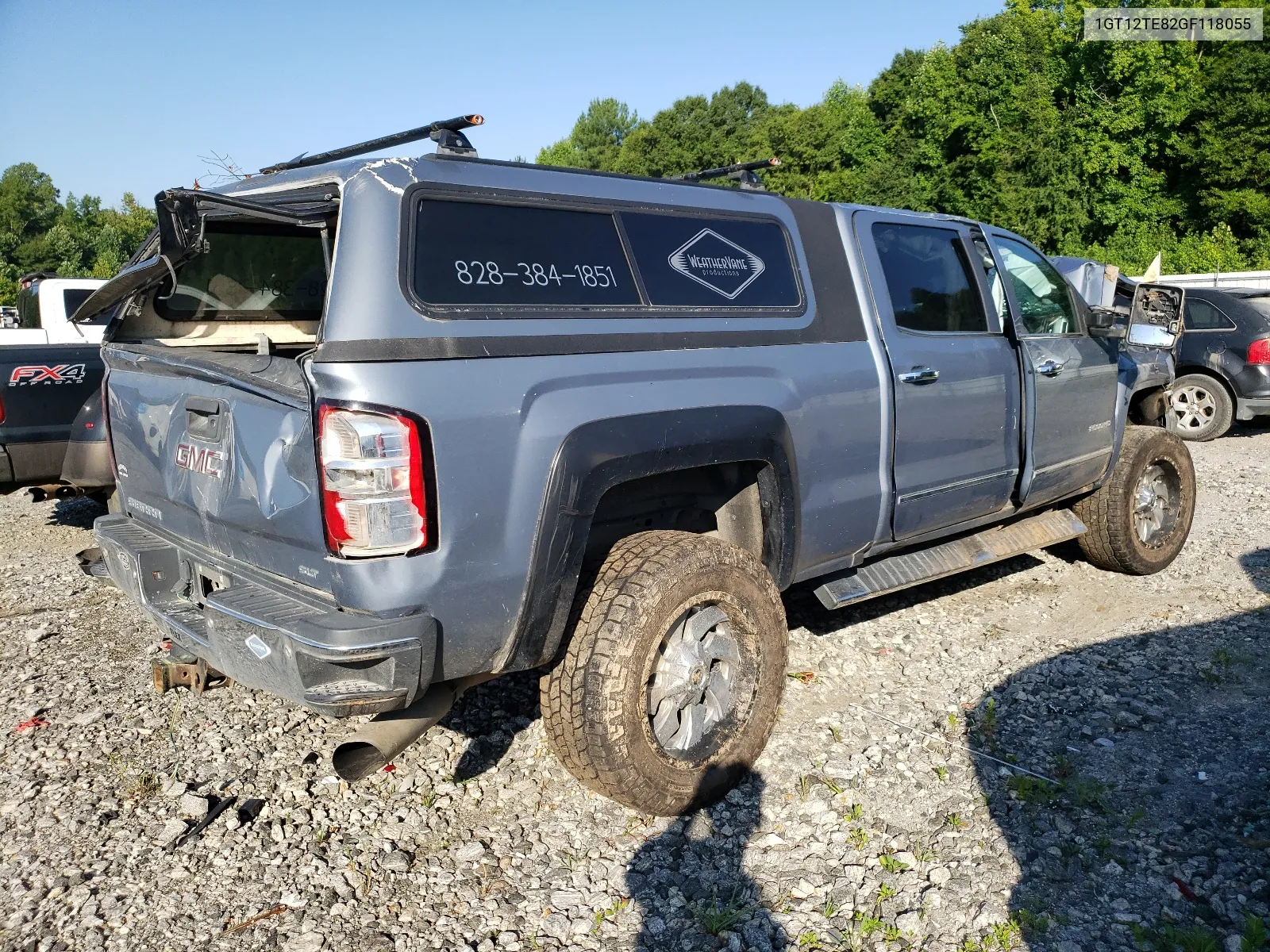 2016 GMC Sierra K2500 Slt VIN: 1GT12TE82GF118055 Lot: 62170154