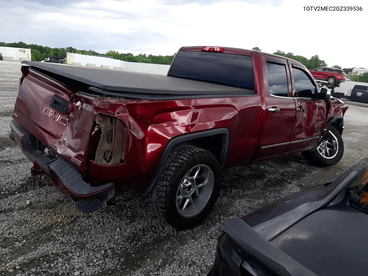 2016 GMC Sierra K1500 Sle VIN: 1GTV2MEC2GZ339536 Lot: 62797834