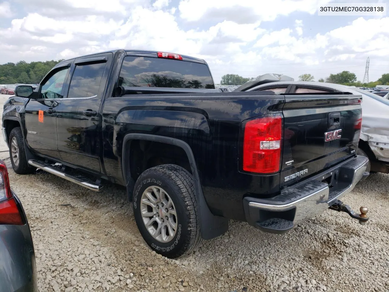 2016 GMC Sierra K1500 Sle VIN: 3GTU2MEC7GG328138 Lot: 63049223