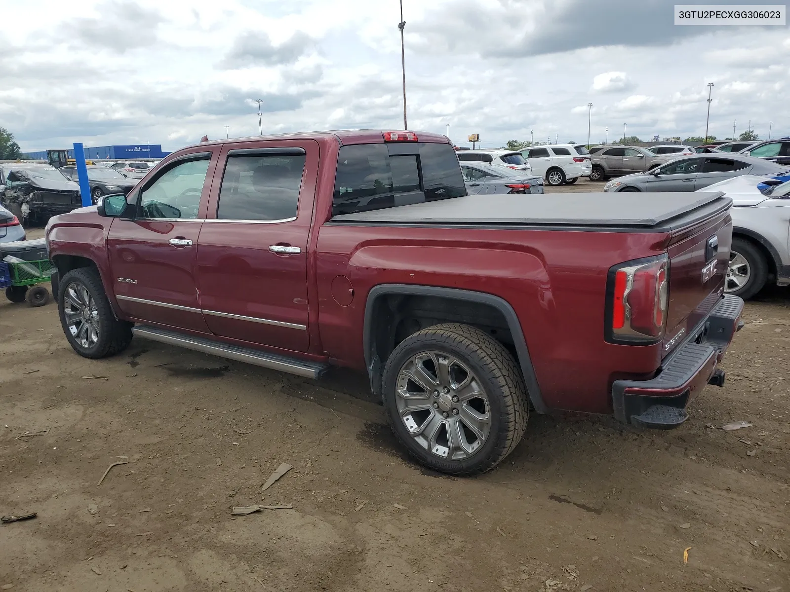 2016 GMC Sierra K1500 Denali VIN: 3GTU2PECXGG306023 Lot: 63250144