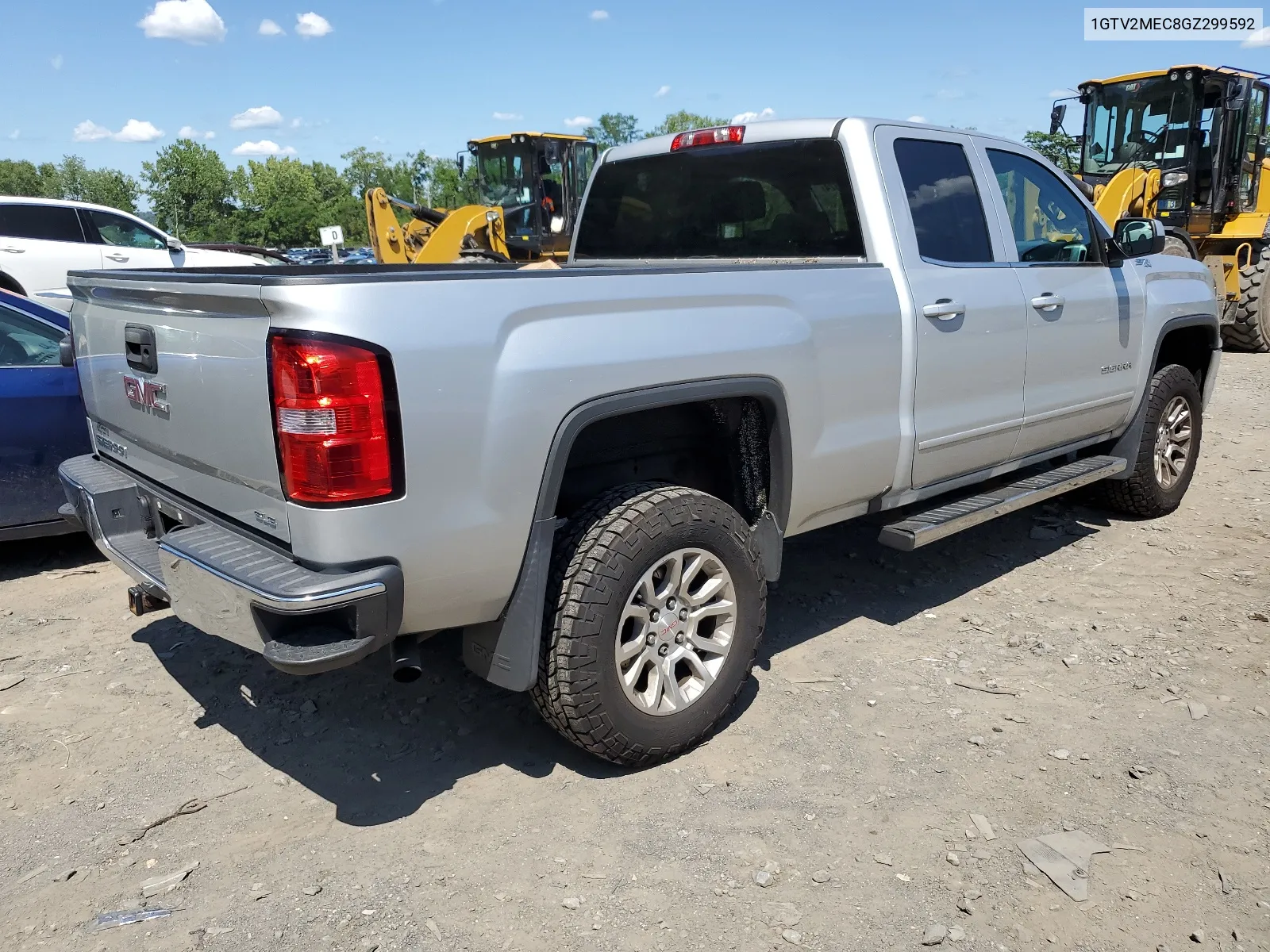 1GTV2MEC8GZ299592 2016 GMC Sierra K1500 Sle