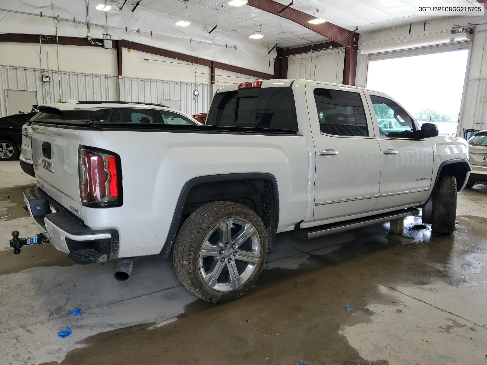 2016 GMC Sierra K1500 Denali VIN: 3GTU2PEC8GG215705 Lot: 40808773