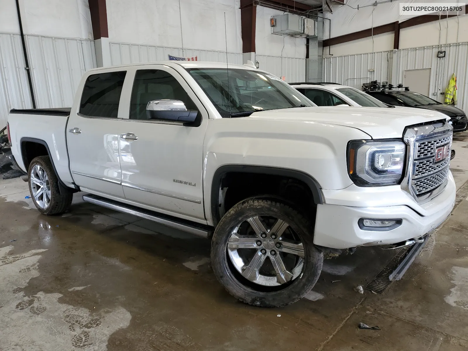 2016 GMC Sierra K1500 Denali VIN: 3GTU2PEC8GG215705 Lot: 40808773