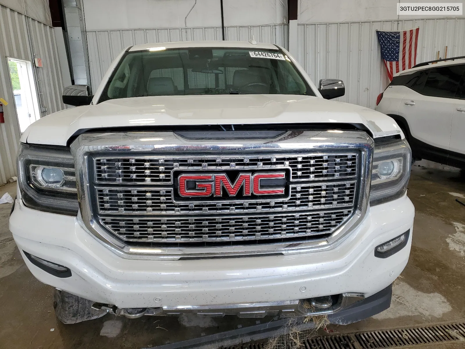 2016 GMC Sierra K1500 Denali VIN: 3GTU2PEC8GG215705 Lot: 40808773