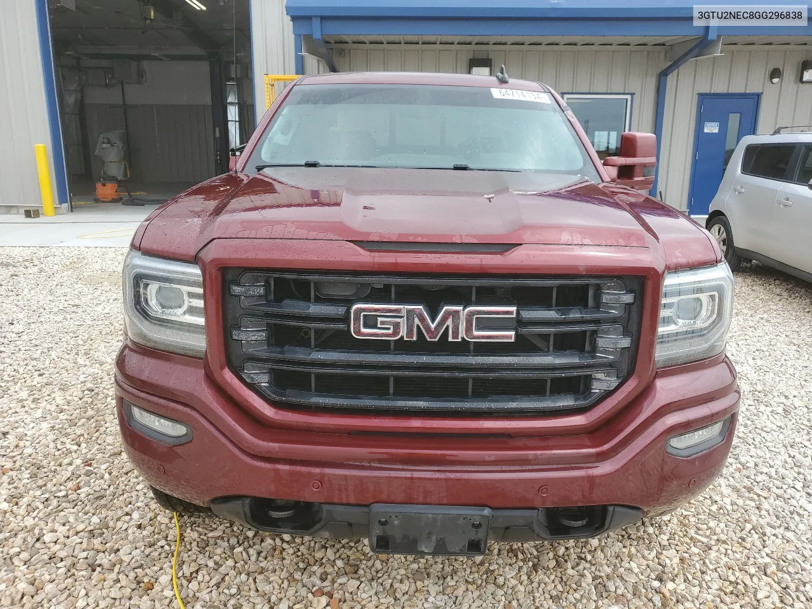 2016 GMC Sierra K1500 Slt VIN: 3GTU2NEC8GG296838 Lot: 64714134