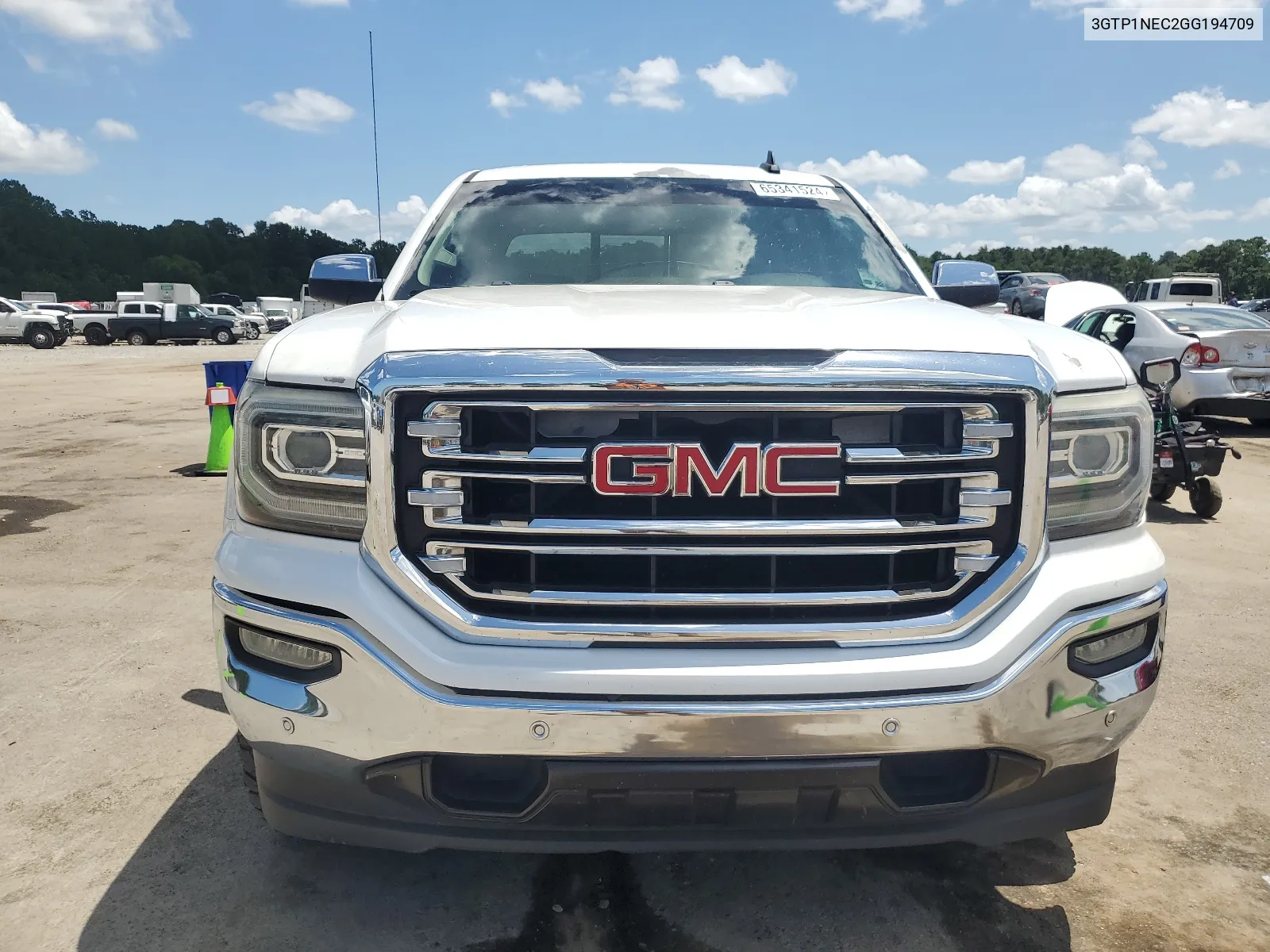 2016 GMC Sierra C1500 Slt VIN: 3GTP1NEC2GG194709 Lot: 65341524