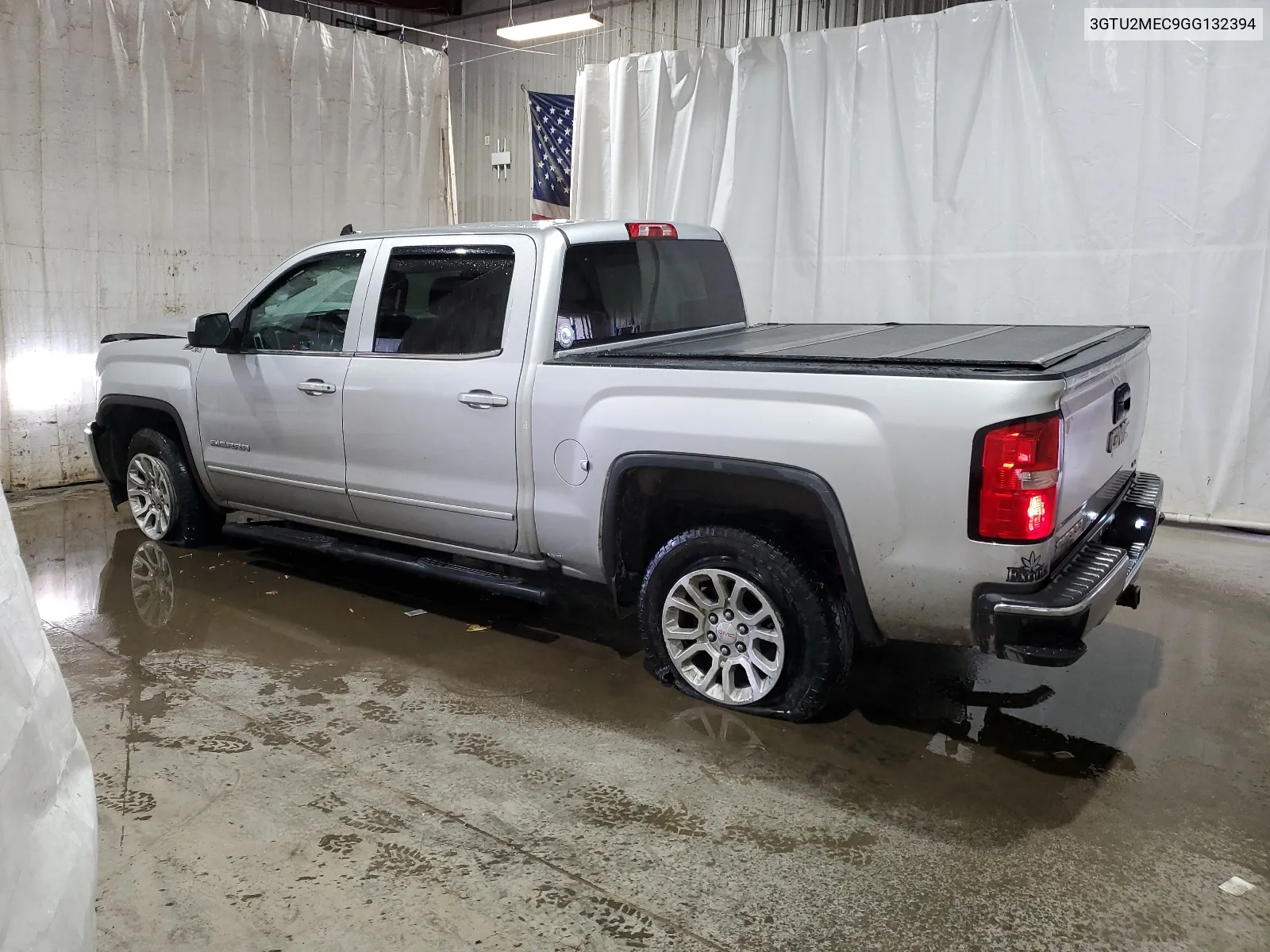 2016 GMC Sierra K1500 Sle VIN: 3GTU2MEC9GG132394 Lot: 65542594