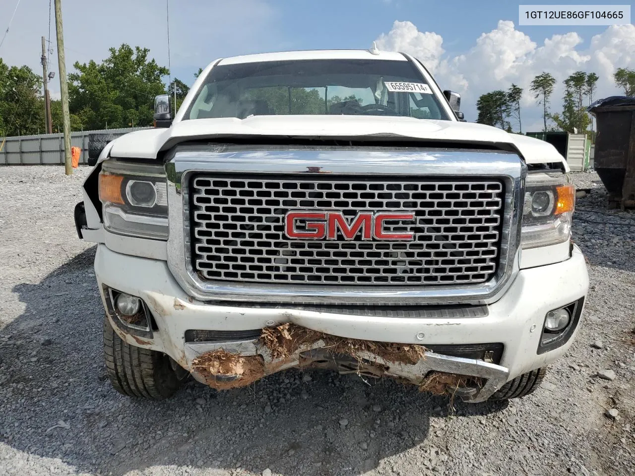 2016 GMC Sierra K2500 Denali VIN: 1GT12UE86GF104665 Lot: 65595714