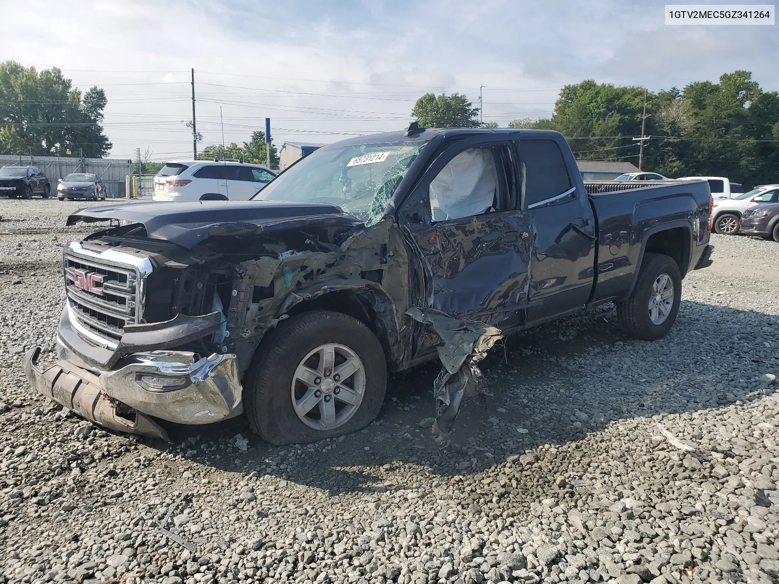 2016 GMC Sierra K1500 Sle VIN: 1GTV2MEC5GZ341264 Lot: 65731214