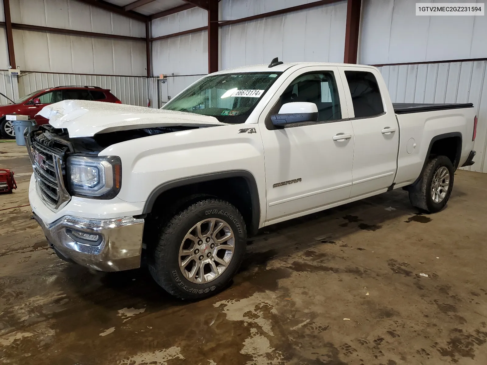 1GTV2MEC2GZ231594 2016 GMC Sierra K1500 Sle