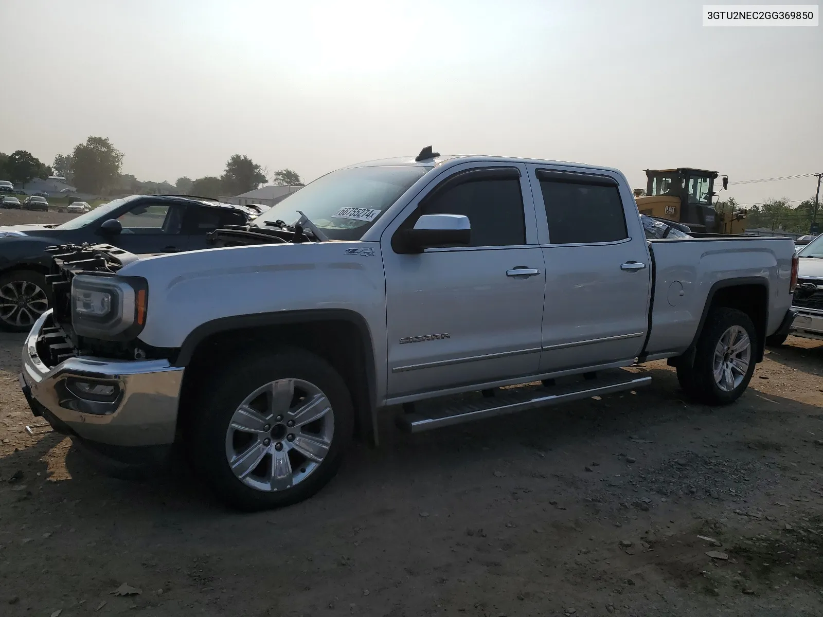 2016 GMC Sierra K1500 Slt VIN: 3GTU2NEC2GG369850 Lot: 66755274