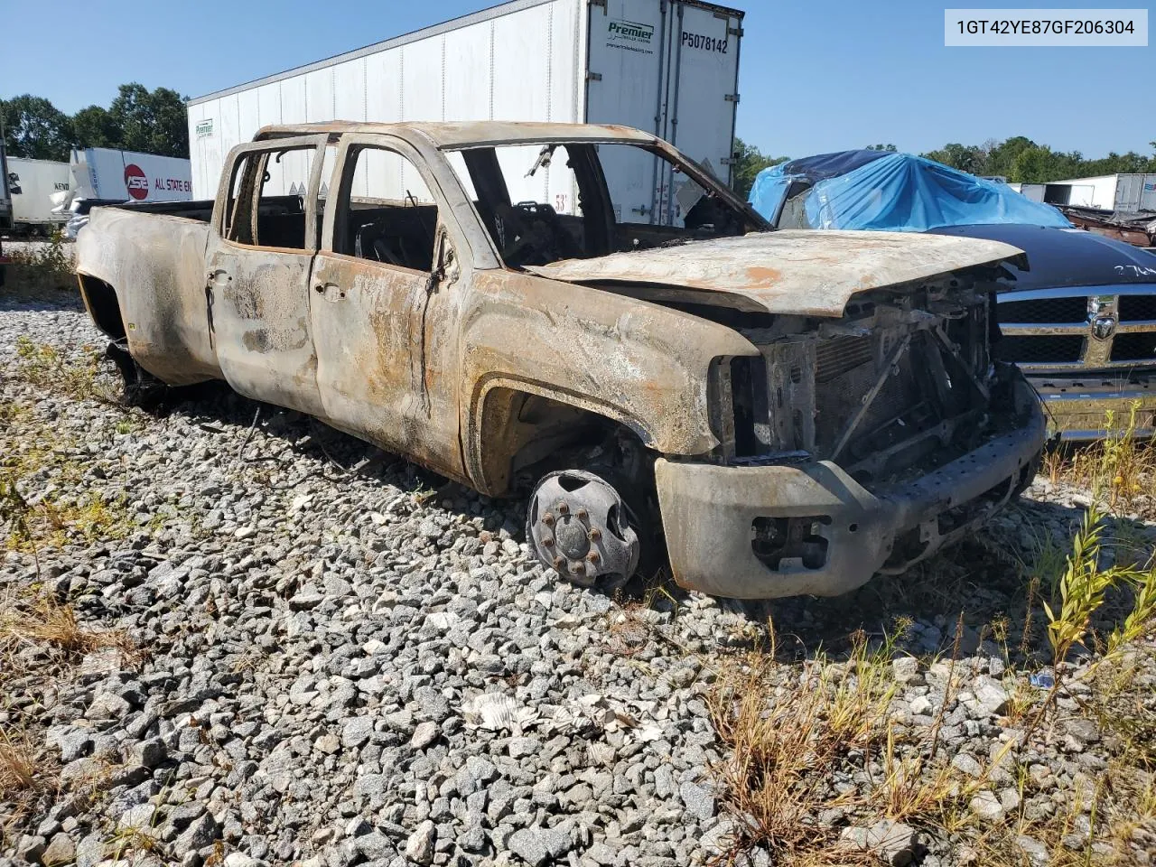 1GT42YE87GF206304 2016 GMC Sierra K3500 Denali