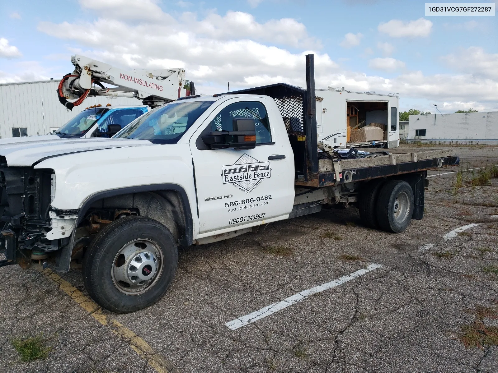 2016 GMC Sierra C3500 VIN: 1GD31VCG7GF272287 Lot: 67351584