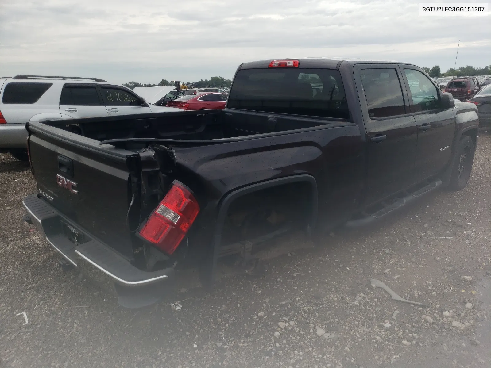 3GTU2LEC3GG151307 2016 GMC Sierra K1500