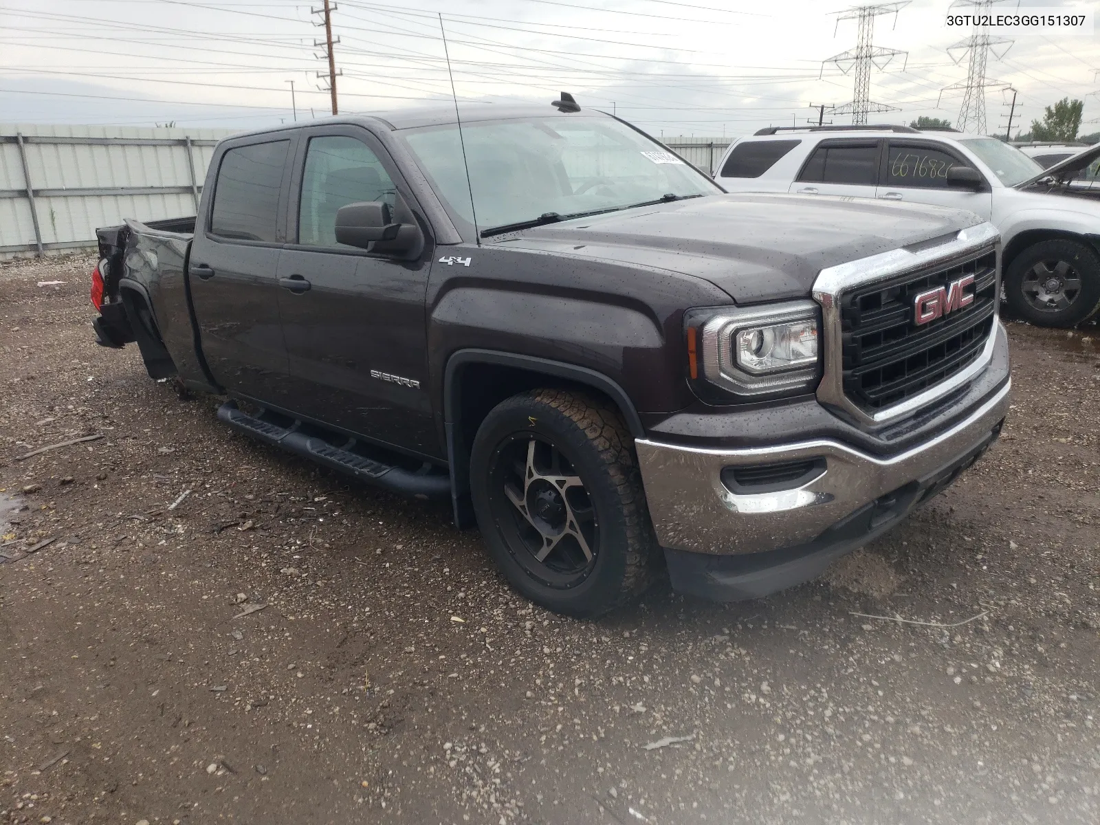 2016 GMC Sierra K1500 VIN: 3GTU2LEC3GG151307 Lot: 67479724