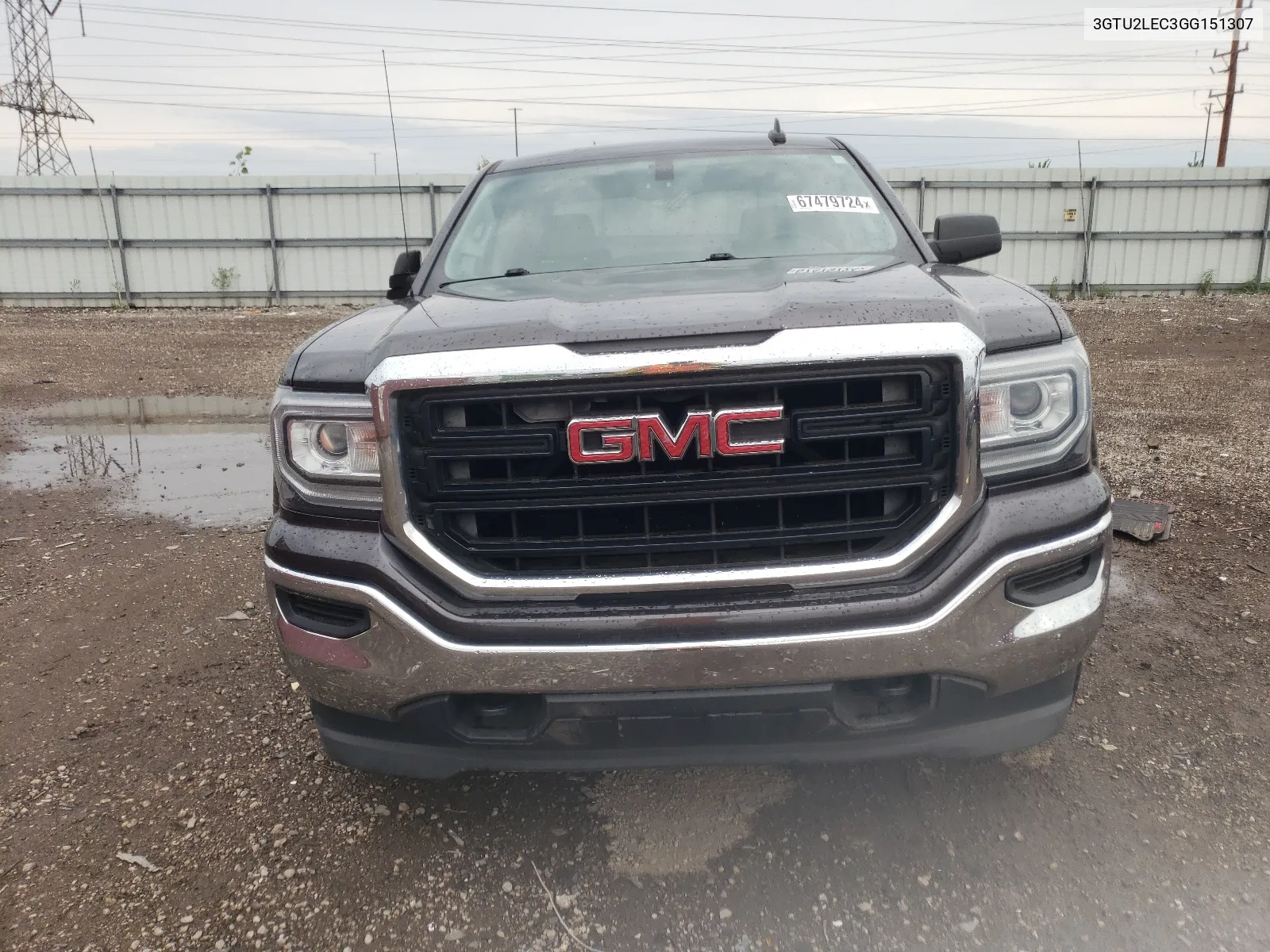 3GTU2LEC3GG151307 2016 GMC Sierra K1500