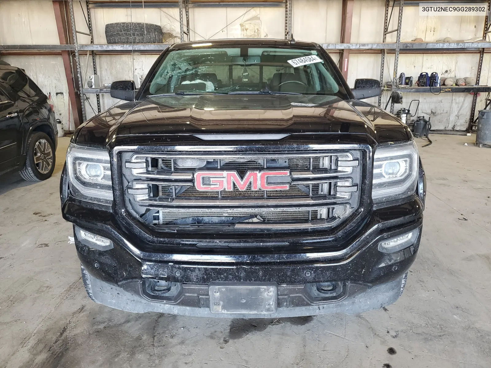 2016 GMC Sierra K1500 Slt VIN: 3GTU2NEC9GG289302 Lot: 67484584