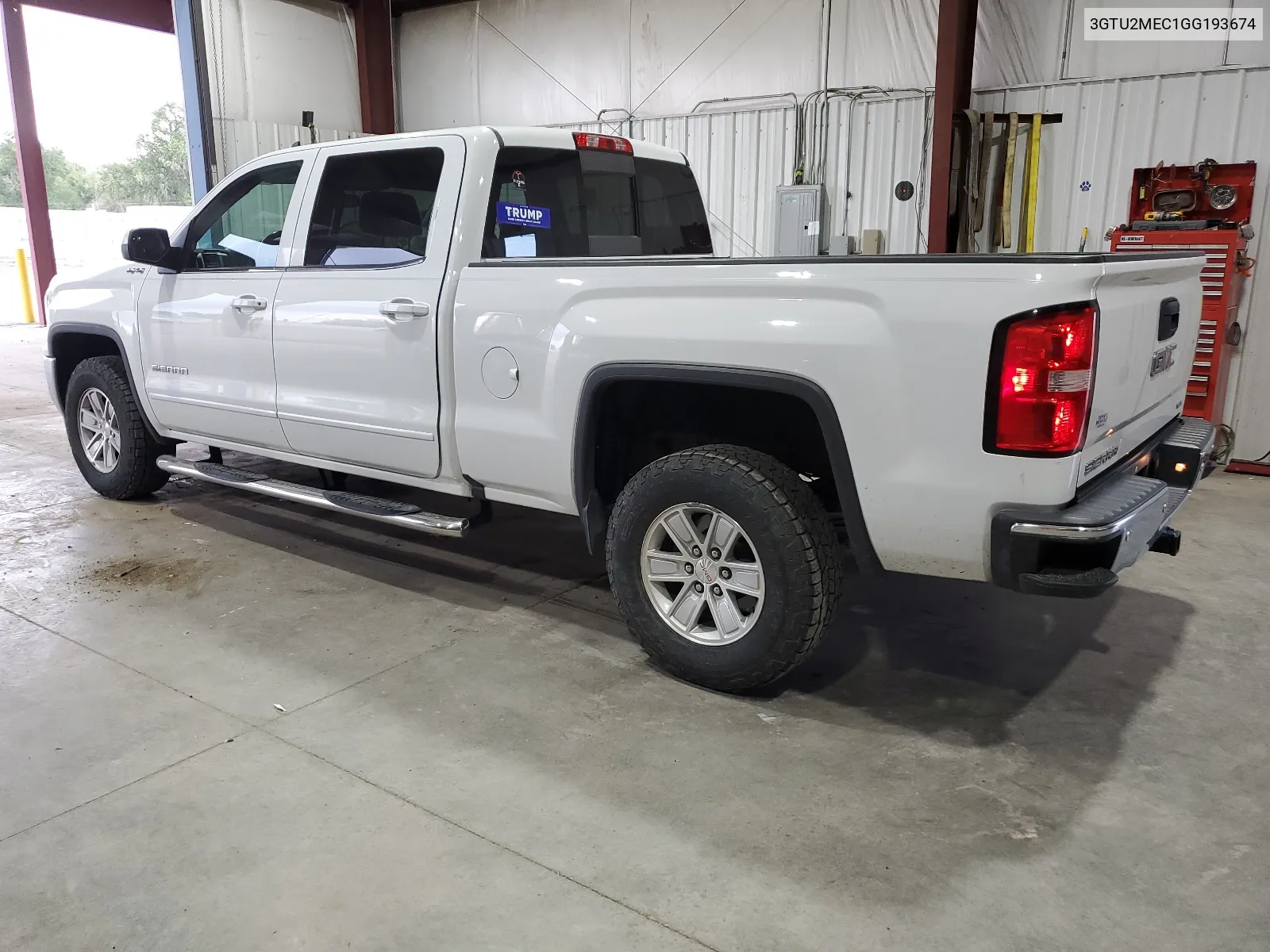 2016 GMC Sierra K1500 Sle VIN: 3GTU2MEC1GG193674 Lot: 68261664