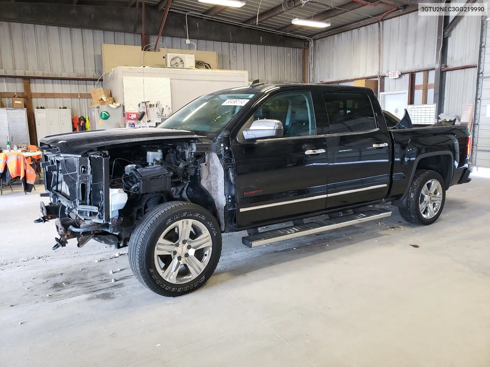 2016 GMC Sierra K1500 Slt VIN: 3GTU2NEC3GG219990 Lot: 68498114