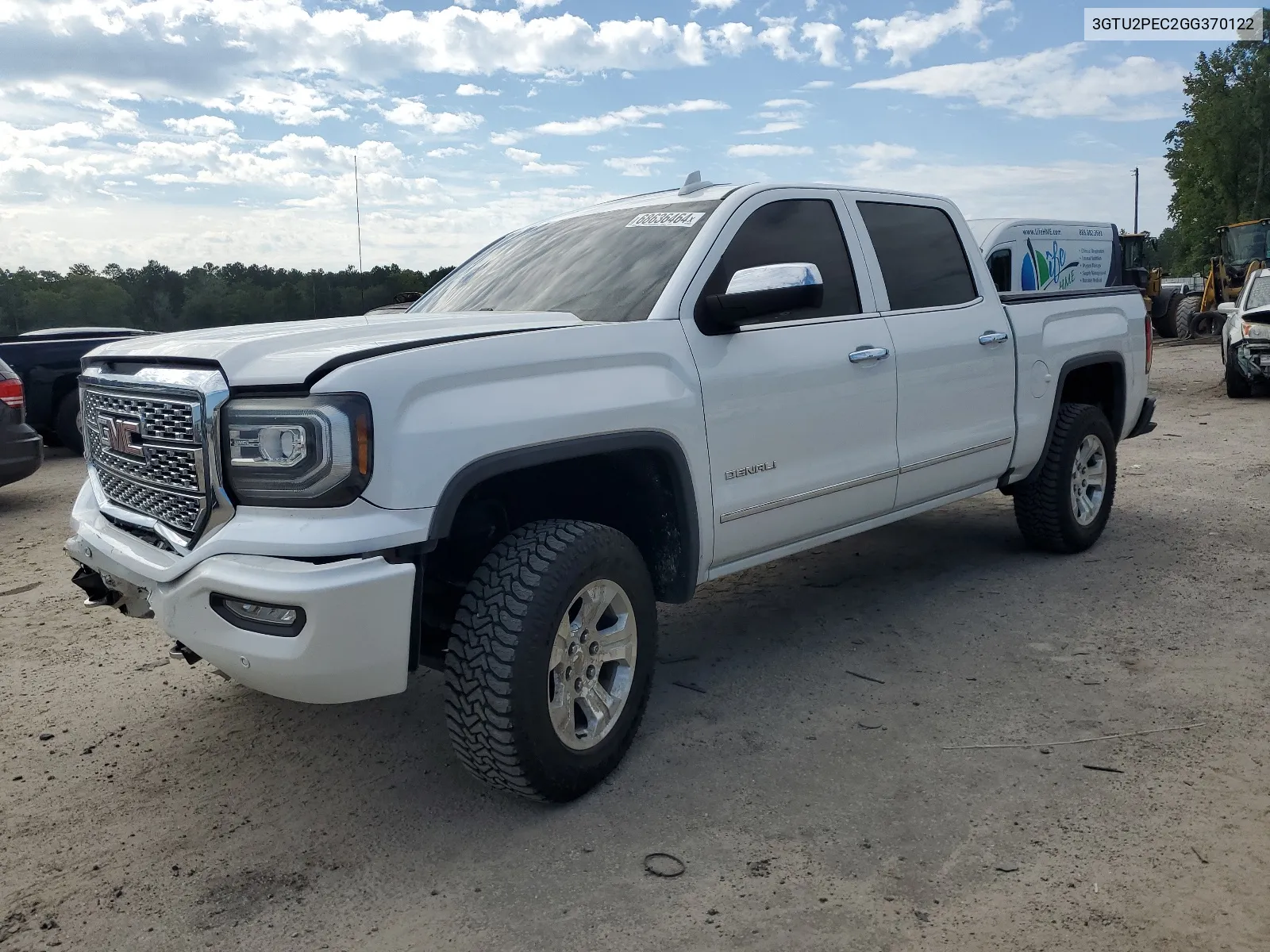 2016 GMC Sierra K1500 Denali VIN: 3GTU2PEC2GG370122 Lot: 68636464