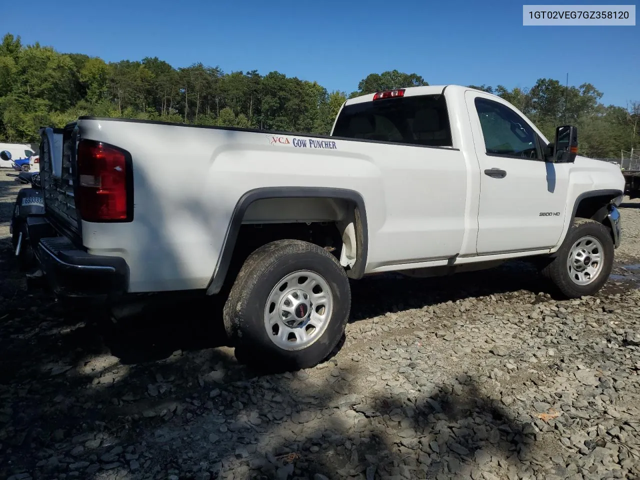 2016 GMC Sierra K3500 VIN: 1GT02VEG7GZ358120 Lot: 69189984