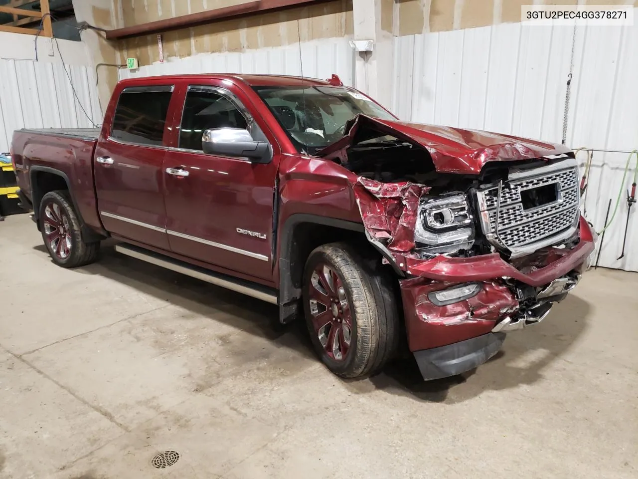 3GTU2PEC4GG378271 2016 GMC Sierra K1500 Denali