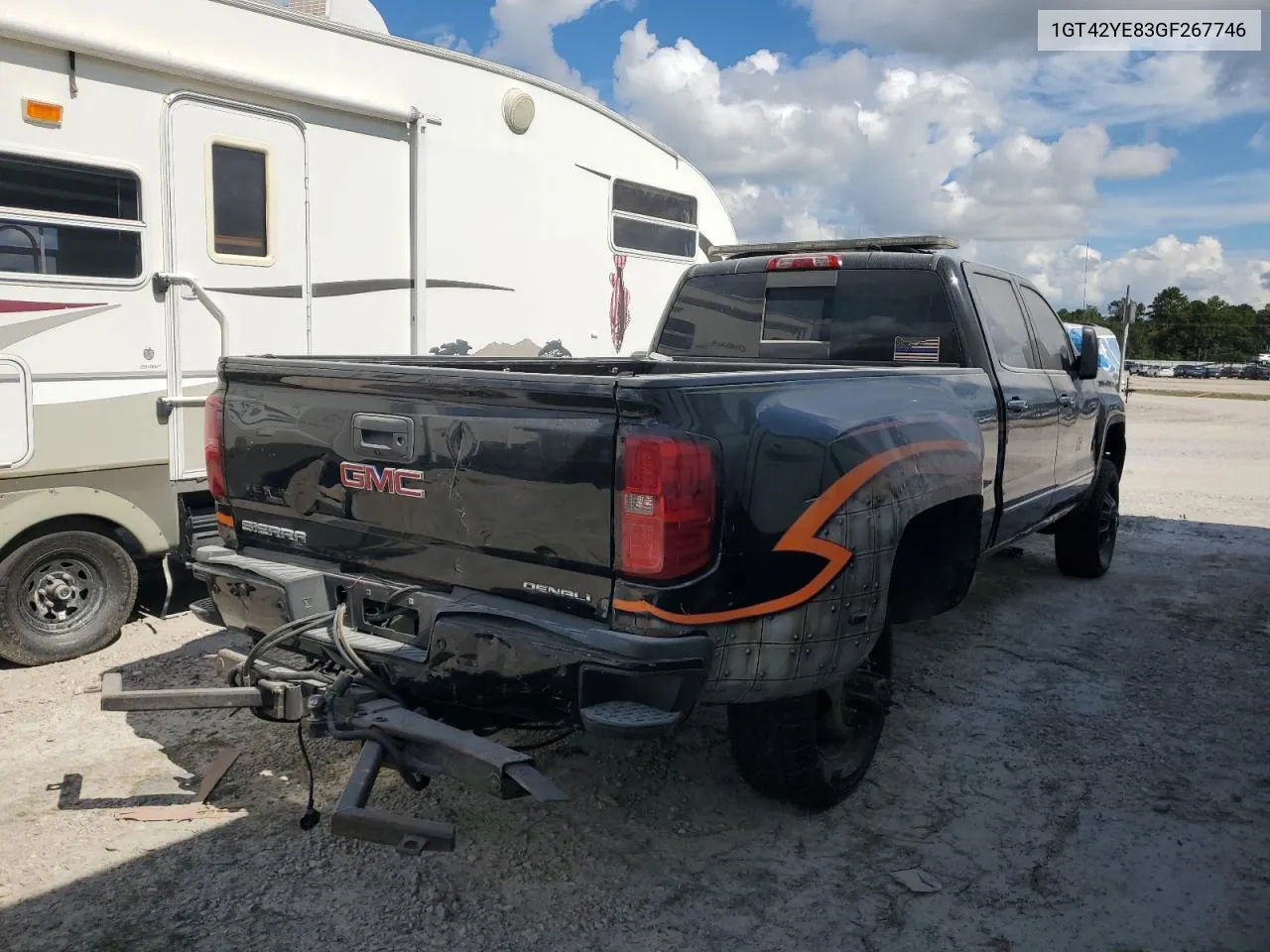 2016 GMC Sierra K3500 Denali VIN: 1GT42YE83GF267746 Lot: 69538894